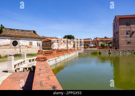 Taiwan Kinmen Zhu Shan Village Stockfoto