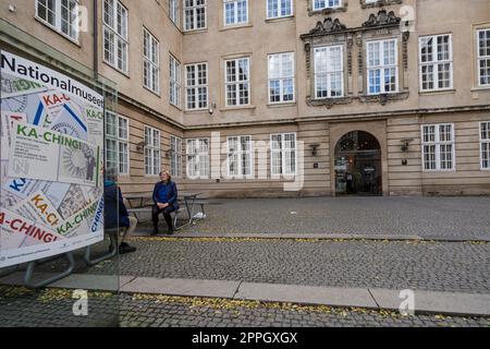 Das Nationalmuseum in Kopenhagen, Dänemark. Stockfoto