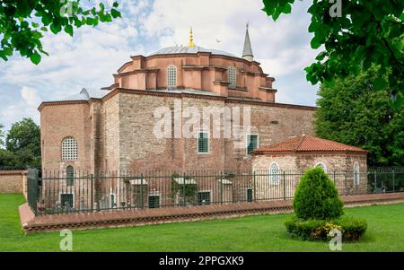 Die kleine Hagia Sophia Moschee oder Kucuk Ayasofya Camii, früher die Kirche der Heiligen Sergius und Bacchus, Istanbul, Türkei Stockfoto