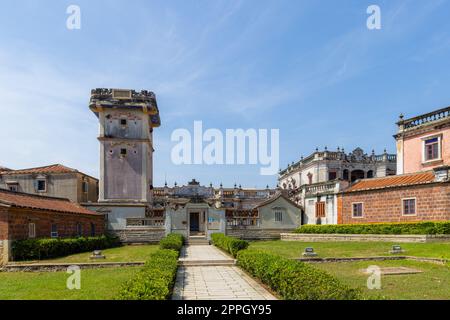 Deyue Tower in Kinmen von Taiwan Stockfoto