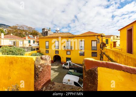 Burg Sao Tiago in Funchal, Madeira, Portugal Stockfoto