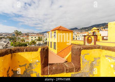 Burg Sao Tiago in Funchal, Madeira, Portugal Stockfoto