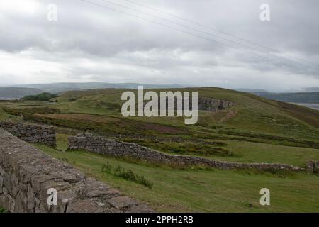 Blick vom Gipfel des Great Orme, Llandudno in Conwy Stockfoto