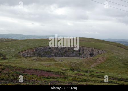 Blick vom Gipfel des Great Orme, Llandudno in Conwy Stockfoto