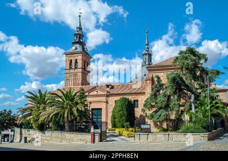 Kirche in Navalcarnero, Spanien Stockfoto