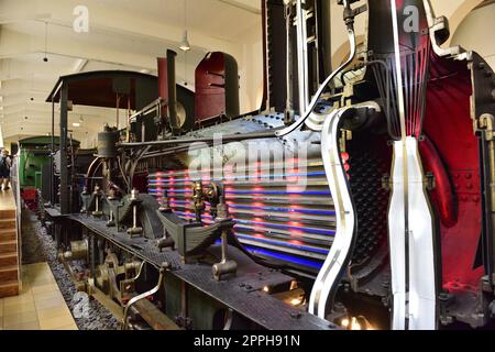 DB Museum in Nürnberg, Bayern Stockfoto