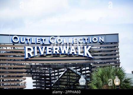 Outlet Connection, New Orleans, Louisiana Stockfoto