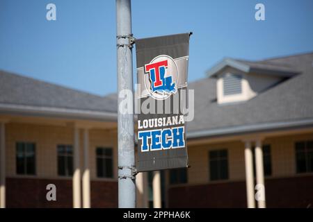 Banner Der Louisiana Tech University Stockfoto