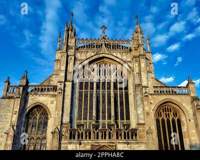 Gloucester Cathedral, formell die Cathedral Church of St. Peter und die Holy and Unvisible Trinity in Gloucester, Gloucestershire, Großbritannien Stockfoto