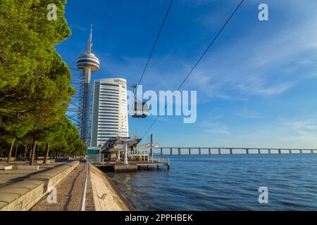 Vasco da Gama Tower Stockfoto