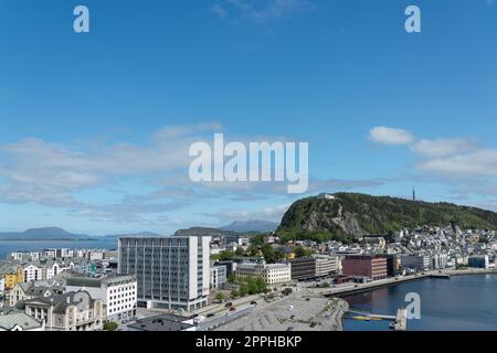 Eindrücke von Alesund, Norwegen Stockfoto