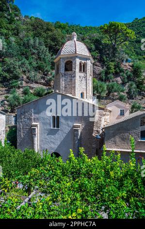 Abtei San Fruttuoso Stockfoto