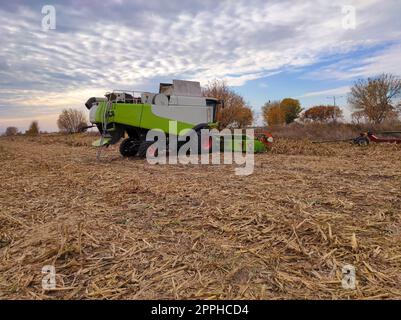 Ernte Kompain Maschinen. Stockfoto