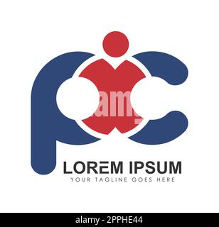 Symbol „People Connected Logo Vector“ Stock Vektor