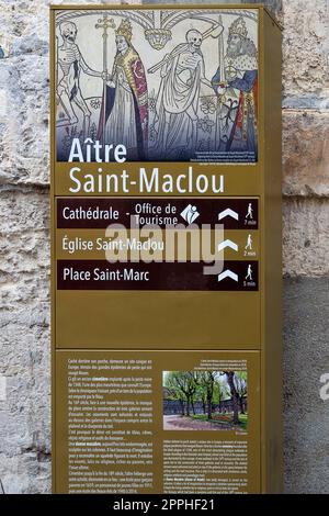 Frankreich, Rouen - Aitre Saint Maclou Stockfoto