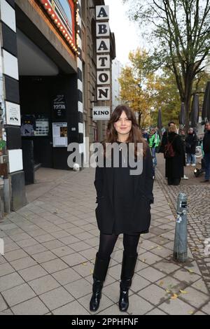 Alice Dwyer, Premiere der zweiten Saison von Kranitz - bei trenn Geld zurÃ¼ck im Abaton Kino, Hamburg, 27.11.2022 Stockfoto