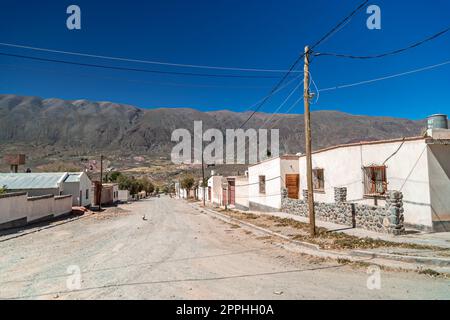 Das Dorf La Poma in Argentinien in den Anden Südamerikas Stockfoto