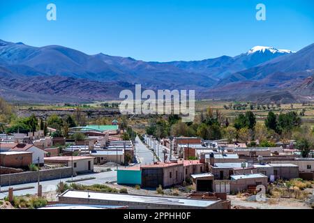 Das Dorf La Poma in Argentinien in den Anden Südamerikas Stockfoto