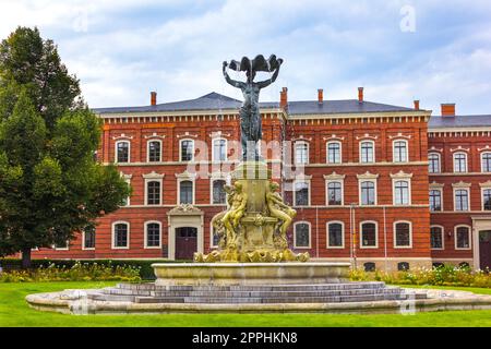 Alter Brunnen in Görlitz, Deutschland Stockfoto