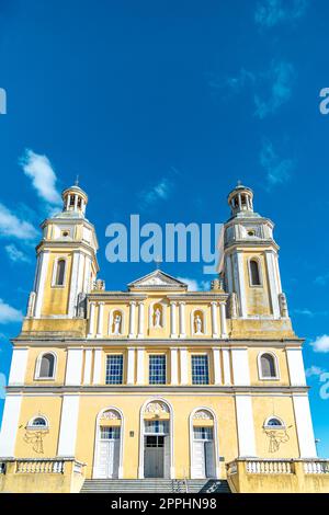 Argentinien - März 2022: Igreja Nossa Senhora da Graca do Rio Sao Francisco do Sul Stockfoto