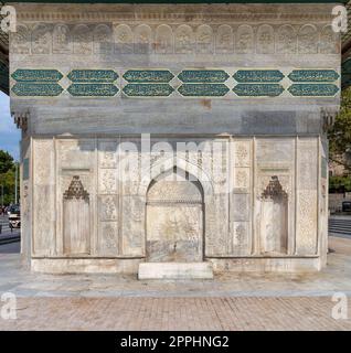 Kilic Ali Pasha Brunnen oder Tophane Brunnen, ein öffentlicher Brunnen aus dem 18. Jahrhundert, oder Sabil, Beyoglu, Istanbul, Türkei Stockfoto