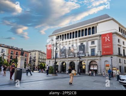 Königliches Theater in Madrid, Spanien. Stockfoto