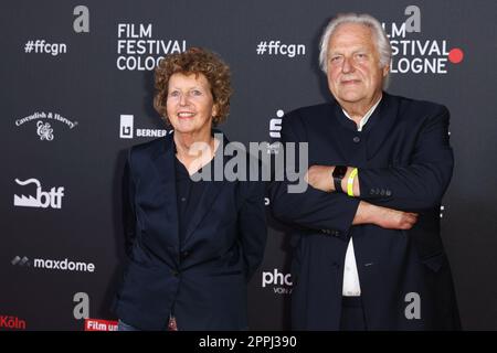 Birgit Schulz, Helge Achenbach, Premiere WIR SIND DANN WOHL DIE ANGEHOERIGEN - Filmfestival Köln 2022, Kino Filmpalast, Köln, 25.10.2022 Stockfoto