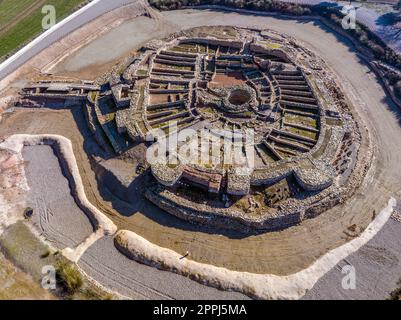 Vilars Festung in Arbeca, Lleida Spanien iberische Siedlung 775 v. Chr.-300 v. Chr Stockfoto