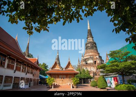 THAILAND AYUTTHAYA WAT YAI CHAI MONGKON Stockfoto