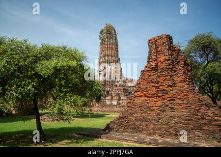 THAILAND AYUTTHAYA WAT PHRA RAM Stockfoto