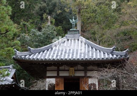 Nison-in-Tempel im buddhistischen Tendai-Tempelkomplex. Stockfoto