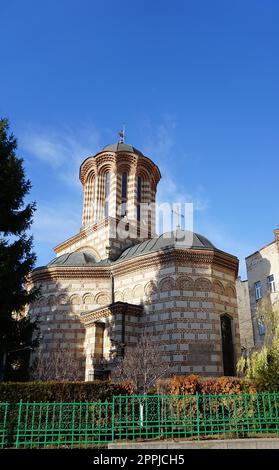 Biserica Sfantul Anton Kirche in der Altstadt von Bukarest, Rumänien Stockfoto