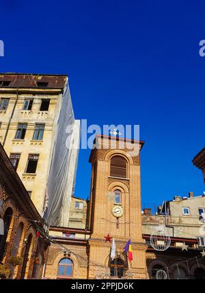 Biserica Sfantul Anton Kirche in der Altstadt von Bukarest, Rumänien Stockfoto