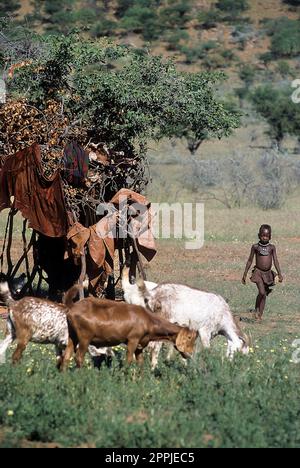 Himba Volk Stockfoto