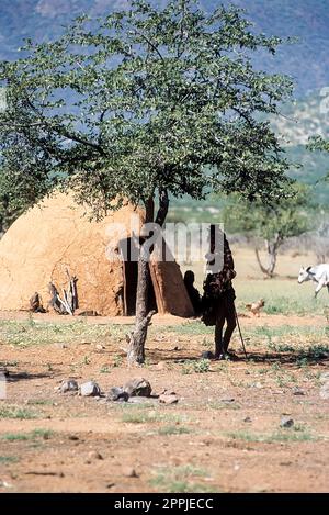 Himba Volk Stockfoto