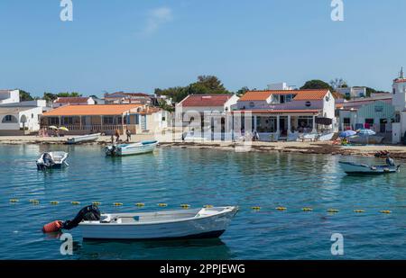 Armona Island in Ria Formosa Stockfoto