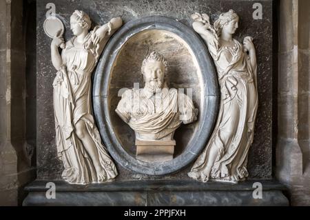 Grab von König Heinrich IV., in der Basilika von Saint-Denis Stockfoto