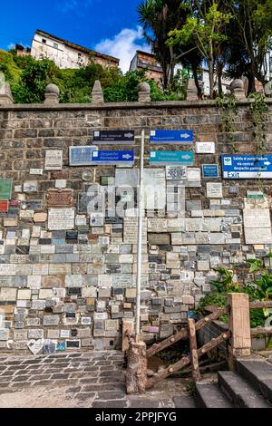 Kolumbien - 9. Oktober 2022: National Shrine Basilica of Our Lady of Las Lajas Stockfoto