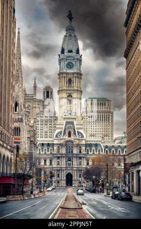 Philadelphia's City Hall, PA, USA Stockfoto