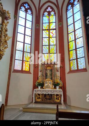 Innere der Heiligen Sakrament Kapelle Breslau in Breslau, Polen Stockfoto