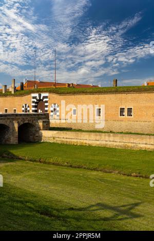 Kleine Festung und Denkmal für die Opfer 2nd Weltkrieg, Terezin, Nordböhmen, Tschechische Republik Stockfoto