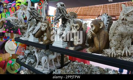 Keramikprodukte beim Fachhändler in Mexiko Stockfoto