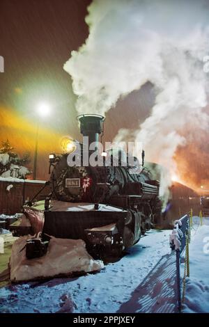 Polar Express, Durango, Colorado, USA. Stockfoto