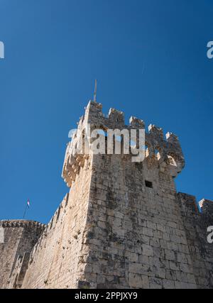 Burg Kamerlengo, Trogir, Kroatien Stockfoto