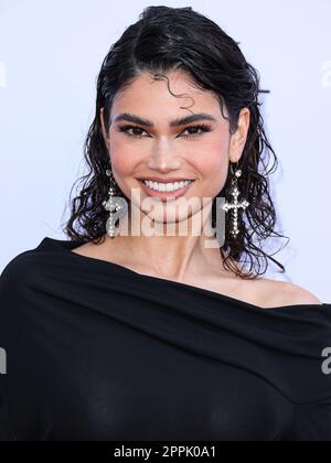 Beverly Hills, Usa. 23. April 2023. BEVERLY HILLS, LOS ANGELES, KALIFORNIEN, USA - 23. APRIL: Sohni Ahmed trifft am 23. April 2023 im Crystal Garden im Beverly Hills Hotel in Beverly Hills, Los Angeles, USA, bei den 7. Annual Fashion Los Angeles Awards der Daily Front Row ein. (Foto: Xavier Collin/Image Press Agency) Kredit: Image Press Agency/Alamy Live News Stockfoto