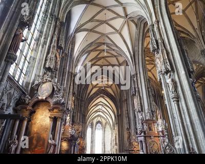 Stephansdom in Wien Stockfoto