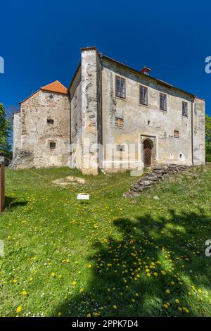 Festung Cuknstejn bei Nove hrady, Südböhmen, Tschechische Republik Stockfoto