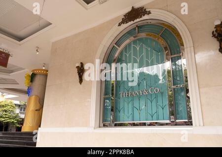 Tiffany & Co. Markengeschäft in Hanoi, Vietnam Stockfoto