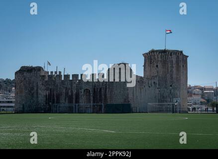 Burg Kamerlengo, Trogir, Kroatien Stockfoto