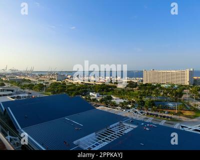 MSC Kreuzfahrtanleger in Miami Stockfoto